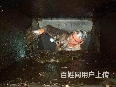 昆山市张浦餐饮学校食堂油烟机清洗 排烟管道清洗安装 - 图片 2