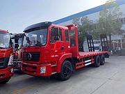 东风后八轮拖板车 拖25吨挖机拖车平板车厂家促销