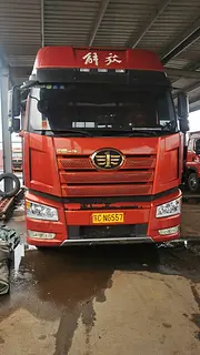 便宜出售解放平板车，500马力锡柴