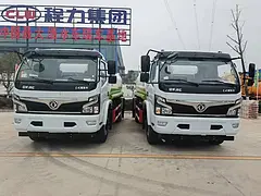 湖州市东风福瑞卡5吨洒水车   现货供应二手洒水车