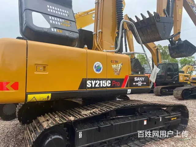 手续全有质保全国包邮公司试驾车三一215二手挖掘机 - 图片 1
