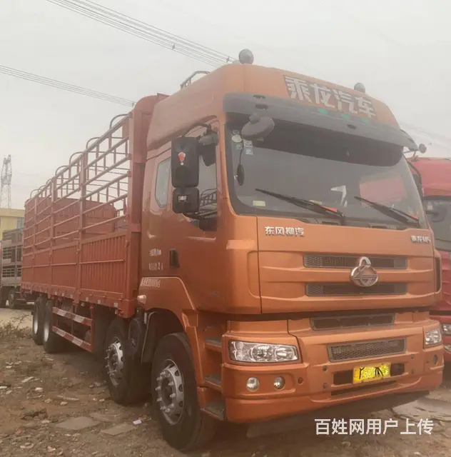 东风柳汽乘龙M5高栏车玉柴350拉甘蔗 - 图片 1