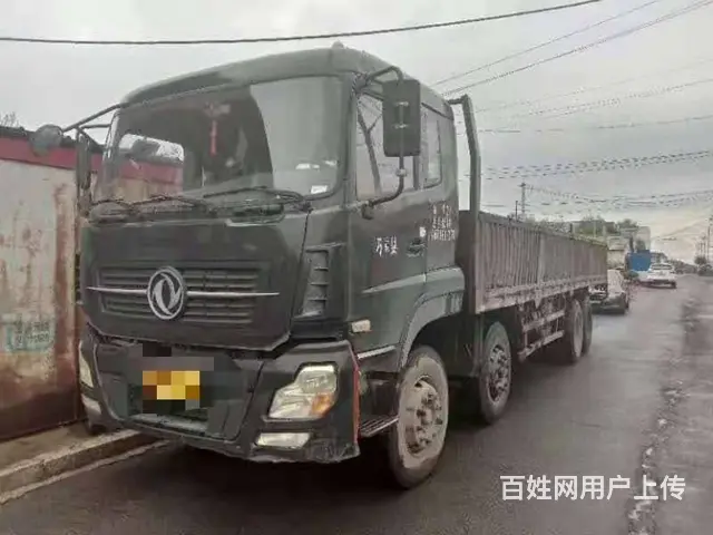 国四前四后八平板车350马力16年7月东风天龙 - 图片 1