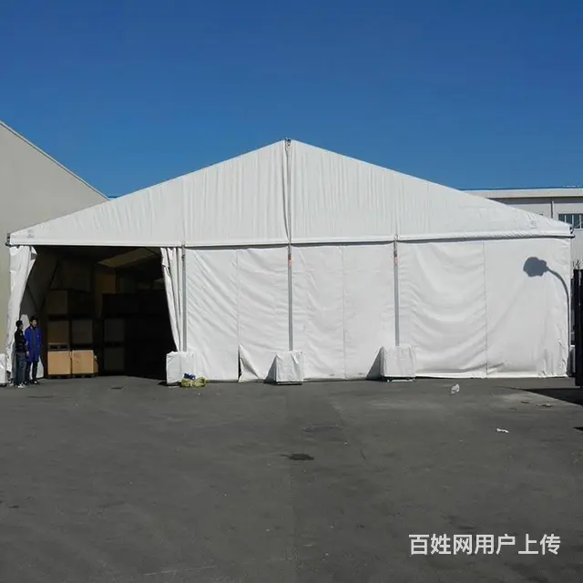 大型仓储篷房，临时工业库房，铝合金移动大棚，高山篷 - 图片 1