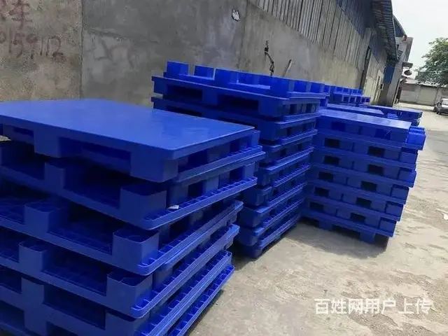 二手塑料防潮板防渗漏托盘叉车栈板二手塑料托盘垫仓板 - 图片 5