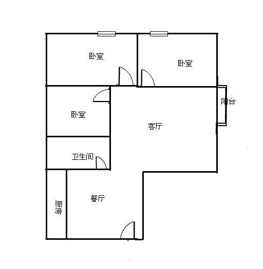 康裕大厦，正规3室，拎包入住，省钱又省心 - 图片 11