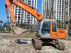 二手挖掘机原版纯进口日立ZAX120-6特价出售