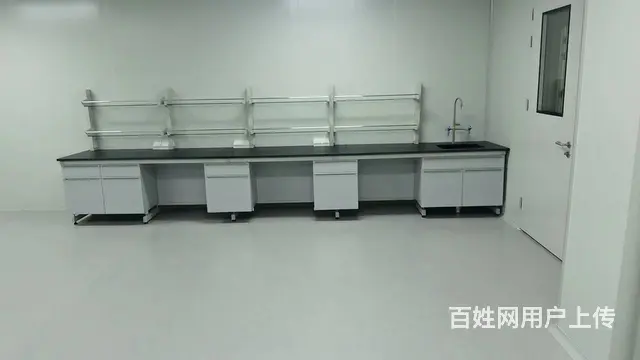 全钢实验桌工厂检测台化工防腐操作台全钢通风柜橱 - 图片 1