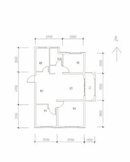 区旁高盛唐骏三室精装修家具家电齐全拎包即住 - 图片 11