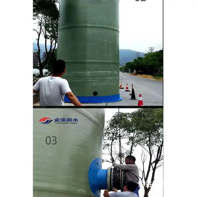 一体化预制泵站设备 无锡一体化预制泵站定做 - 图片 2