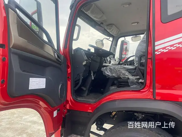 单桥75挖机运输车报价 东风DV3平板车可做高低板 - 图片 9