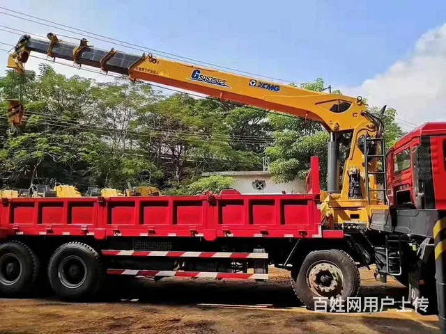 陕汽德龙14吨前四后八随车吊部分二手车资源 - 图片 7