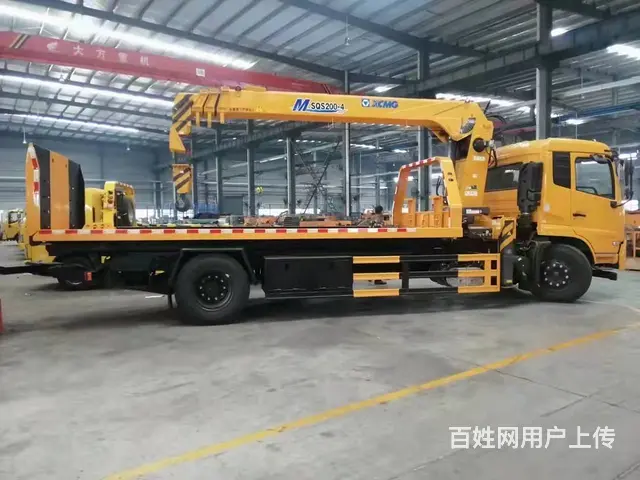 东风天锦带吊一托二黄牌清障车（可分期 0首付） - 图片 6