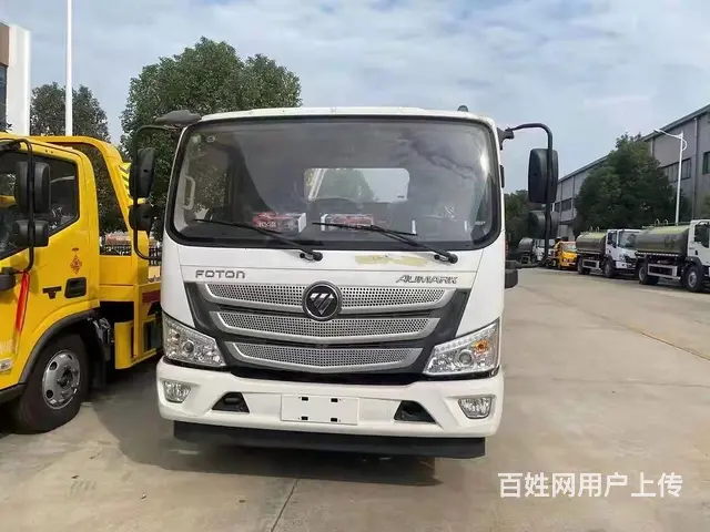 嘉峪关福田欧马可S1清障车5米3救援拖车价钱 - 图片 5