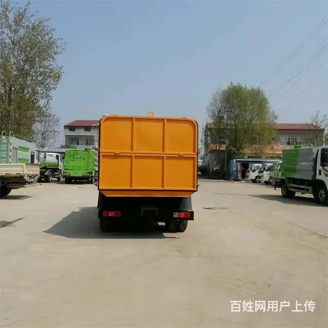 东风4立方环卫垃圾车 自装卸式垃圾清运车批发 - 图片 5