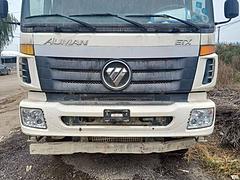 处理一台二手欧曼搅拌车 大12方 后八轮 雷萨上装