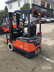 转让一台电动叉车 丰田1吨小体积三支点二手叉车