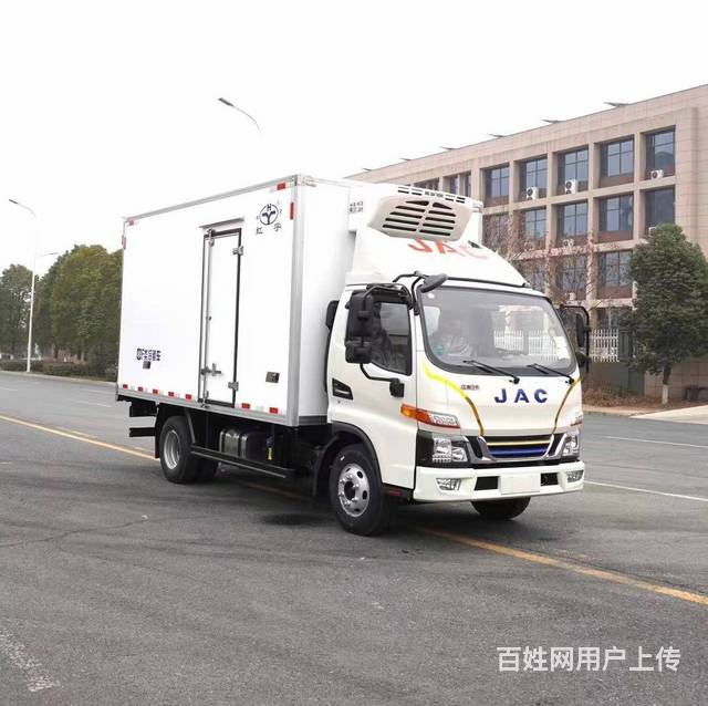 江淮骏铃4米2混动冷藏车 国六厂家直供有现车的图片