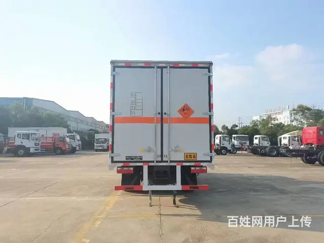蓝牌大箱体5.5米烟花爆竹厢式运输车现货出售 - 图片 6