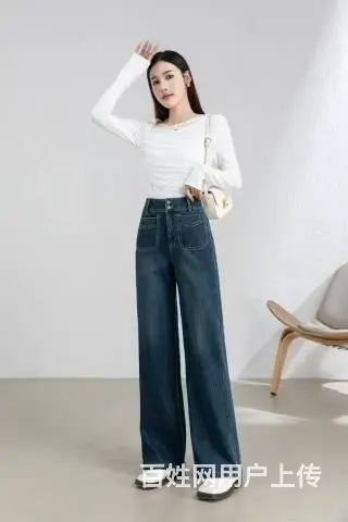 武汉盛依服饰韩氏伊人2025春季新款女裤上新折扣 - 图片 2
