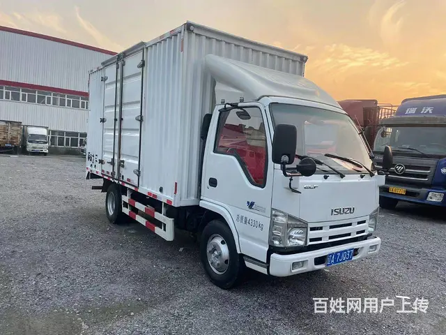 19年五十铃 厢式货车 3.0发动机 蓝牌 - 图片