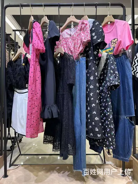 秋熠2023夏品牌折扣女装一二线品牌撤柜剪标库存直 - 图片 4