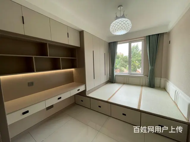 王府花园，首付6万～2室两厅，南北通厅，2楼，88平，奶油风 - 图片 2