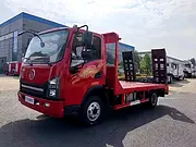 4.2米蓝牌平板车包上牌8-40吨挖机拖机厂家直供