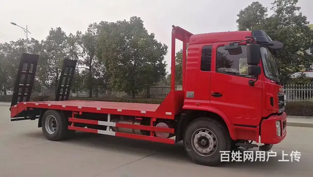 出售红岩平板车 拖200挖机拖车 全国支持分期 - 图片 8