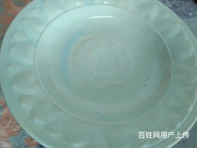 【搞定了！】老青釉莲瓣纹盘 - 图片 2