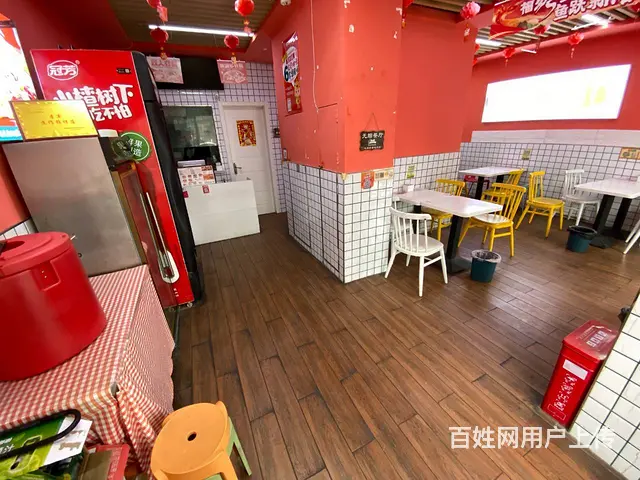 万达广场.锦祥商业街北口好位置）知名品牌快餐店低价转生意稳定 - 图片 5