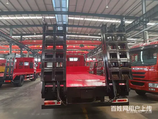 黄牌重汽小三轴平板车 平板拖车 限时秒杀价 - 图片 12
