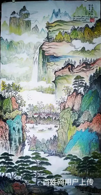 纯手工绘制中国山水画专售 2022 05 09 - 图片 1