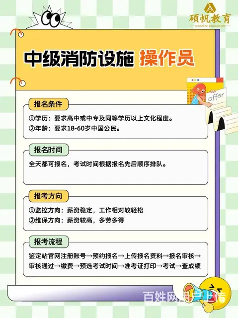 消防设施操作员考试难不难？吴江消防设施操作员培训 - 图片 2