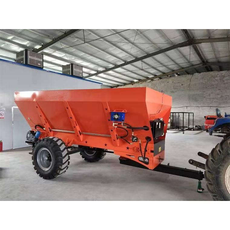 大型农家肥撒肥机 2fgb-8双圆盘牛羊粪等撒粪车