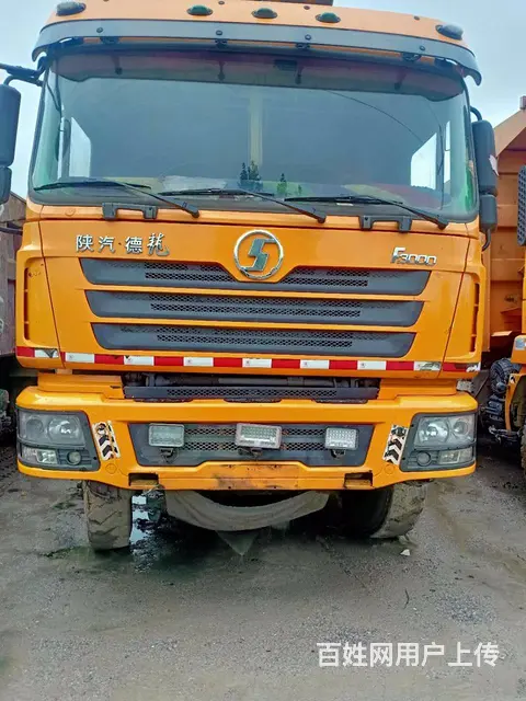 出售17年8月德龙天马大箱后八轮自卸车 380马力 - 图片 1
