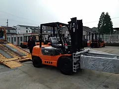 全新国产软包夹叉车质保 (二手3吨废纸夹包叉车)
