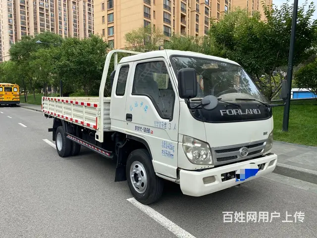 时代汽车 领航 朝柴4102平板车 国4 - 图片 1