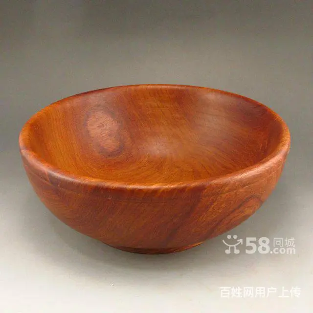 正宗海南西部黄花梨碗 - 图片 2
