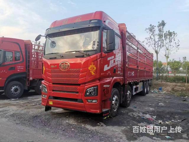 22年解放JH6前四后八9.6米高栏载货车（智尊版的图片
