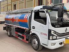 转让东风多利卡满载8吨油罐车 车况好 质量有保障