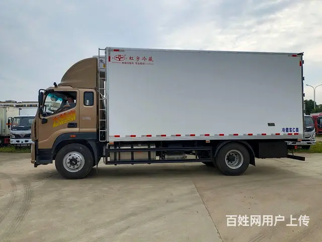 工厂出售福田奥铃5.3米 国六 冷藏车 多少钱 - 图片 9