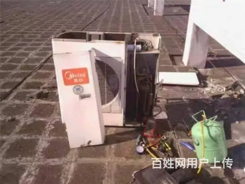 杭州湖墅南路米市巷叶青兜路空调维修清洗移机加氟 - 图片 2