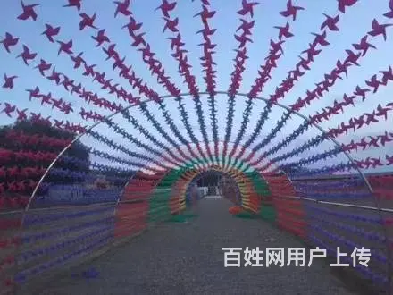 盐城暖场荷兰风车租赁 春季美陈荷兰风车租赁公司 - 图片 5