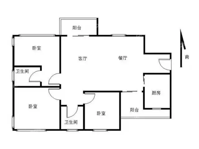 鸿泰80 3室2厅84m?整租 - 图片 11
