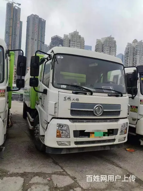 清扫车二手天锦高压洗扫车多功能扫地车吸尘车 - 图片 7
