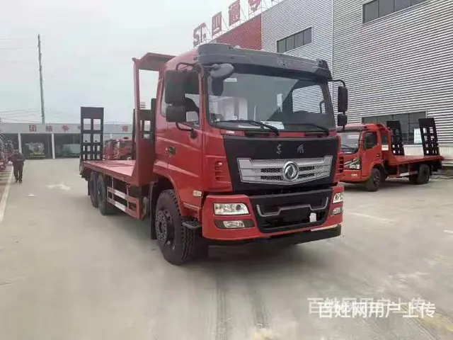 低价出售程力牌东风后八轮挖机平板车大量现车 - 图片 4