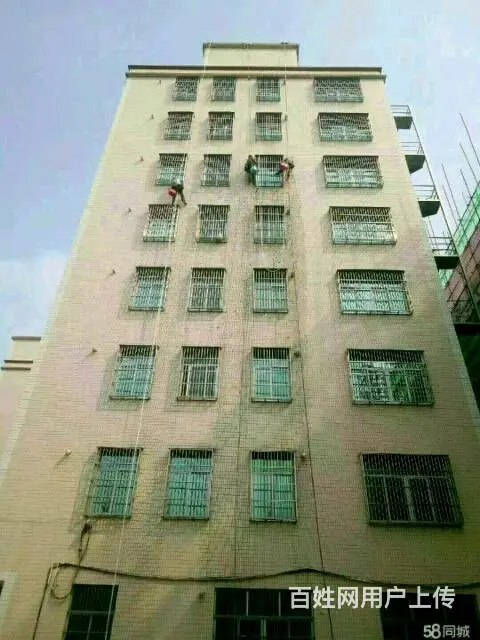 兴易隆高空清洗作业，蜘蛛侠安装维修作业 - 图片 10