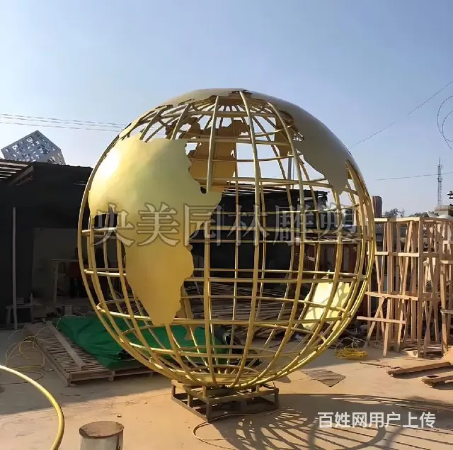 中国不锈钢  仪雕塑,不锈钢  仪雕塑摆件 - 图片 4