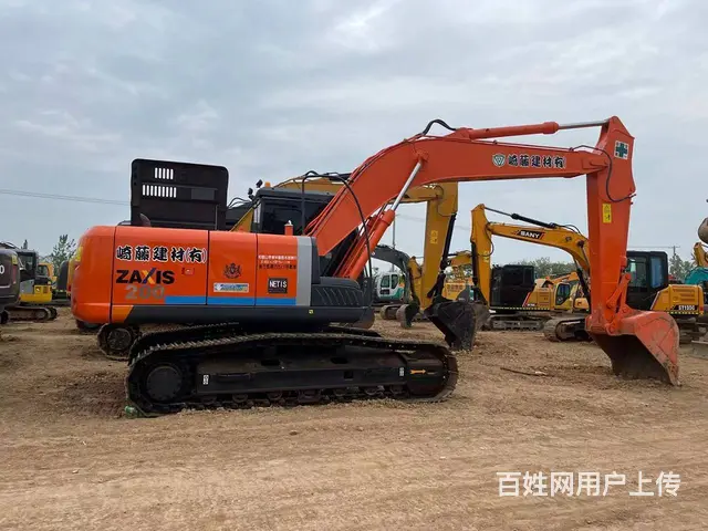 出售二手挖掘机日立200手续齐全质保两年包送可分期 - 图片 1